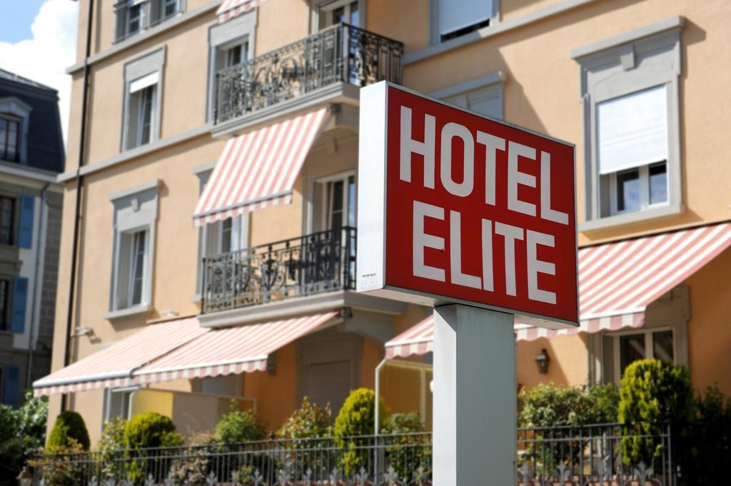 Elite Hotel Lausanne Bagian luar foto